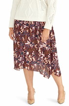 $95 Plus Size Rachel Rachel Roy Eden Floral Handkerchief Hem Skirt Size 3X - $29.93