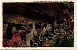 Marvelous Cliff Palace at Mesa Verde National Park Postcard PC54 - $4.99