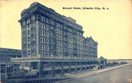 Vintage POSTCARD-STRAND Hotel, Atlantic City, NJ-EARLY 1900&#39;s BK50 - £3.10 GBP