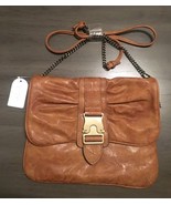 NWT $48 Jessica Simpson Susana Luggage Brown Shoulder Bag Crossbody Chai... - £31.34 GBP