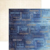 Harry Potter Spells 12 X 12 Scrapbook Paper - Single Sheet - $331.45 MXN