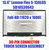 15.6&quot; FHD LCD Touch Screen Assembly Lenovo Ideapad Flex 5-15ITL05 82HT007VUS - £87.64 GBP