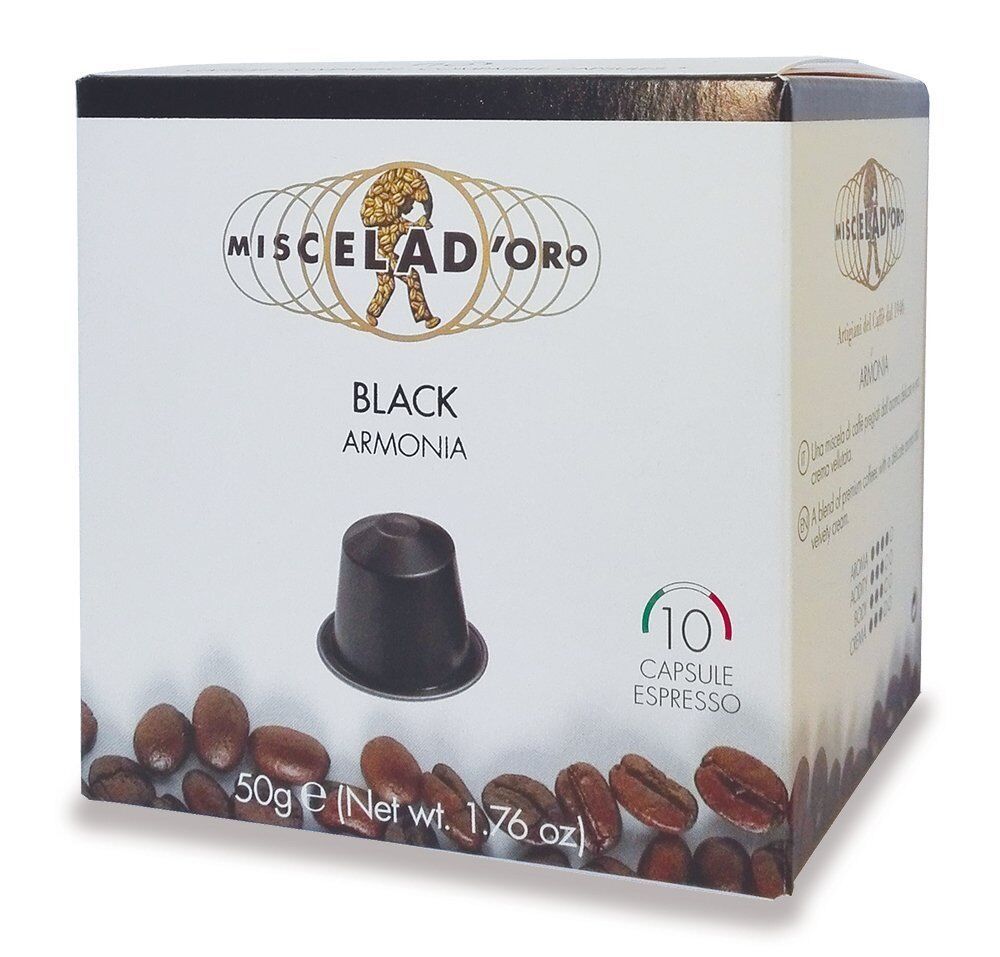 Nespresso- Miscela d&#39;Oro Espresso Black Armoni Capsules 100 ct - $59.99