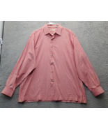Peter Millar Casual Shirt Mens XL Multi Striped Silk Long Sleeve Button ... - $29.11 CAD