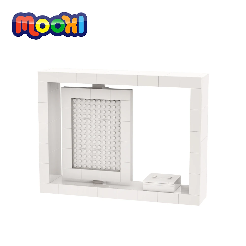 MOC1237 Creative Series Photo Frame Model Display Stand Brick Compatible - £49.64 GBP