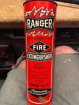 Vintage Ranger Dry Chemicals American Fire Extinguisher *Unused w/Rust dd1 - $45.99