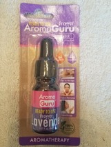 Ready to Use  Aroma Guru Aromatherapy Oil LAVENDER .27 Fl Oz Bottles - £12.41 GBP