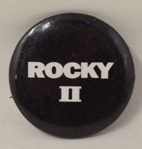 Rocky 2 Pinback Button Rare VHTF Vtg 1970s Original Sylvester Stallone - £15.53 GBP