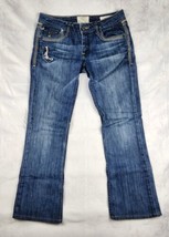 Taverniti So Janis 18 Jeans Womens Size 30 Distressed Blue Denim Pants  - $49.49