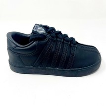 K-Swiss Classic Triple Black Infant Baby Casual Shoes Sneakers 20144 - £19.61 GBP