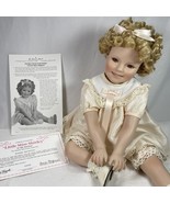 VTG Danbury Mint “Little Miss Shirley” Temple Doll in Original Box. - $2,269.78 MXN