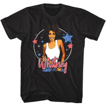 Whitney Houston The Voice Love Forever Star Men&#39;s T-Shirt R&amp;B Soul Music - £23.85 GBP+