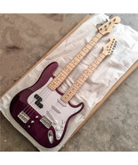 Double Necks Electric Guitar ,4 Strings Bass UP&amp;6 Strings Guitar Down S729 - $6,870.37 MXN