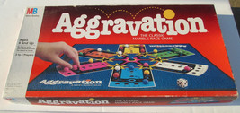1989 Milton Bradley Aggravation Board Game Complete 4058 - £7.79 GBP