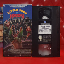 Little Shop of Horrors, VHS (1986), Rare First Print, Rick Moranis, Musical - £23.36 GBP