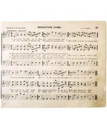 1881 Dedication Hymn Victorian Sheet Music Ohio State Grange Agriculture... - $28.05 CAD