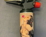  Premium Single Torch Lighter Retro Pin Up D10 Girl Image  - £15.87 GBP