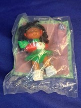 Cabbage Patch Kids McDonald&#39;s Happy Meal Toy Fun On Ice Black Doll 90s Vintage - £9.74 GBP