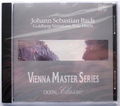 Bach Goldberg Variations, Four Duets (Vienna Master Series) [Audio CD] Johann Se - $8.98