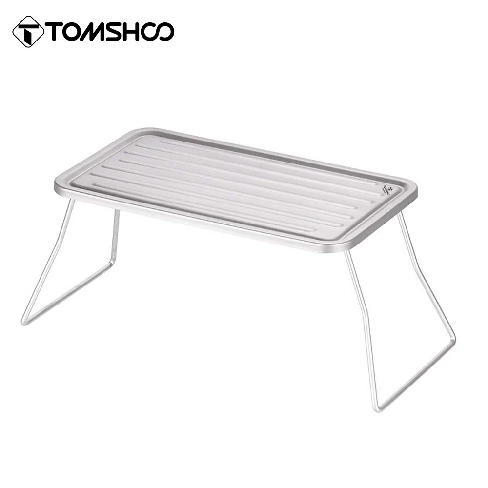 Tomshoo Portable Outdoor Folding Camping Grill Titanium BBQ Grill Grate - £18.27 GBP+