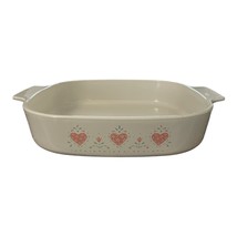 Corning Ware Casserole Dish – Country Heart Pattern – Square Baking Dish... - $27.00