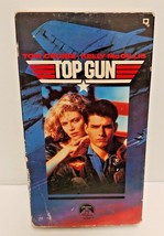 Top Gun (VHS) 1987 Paramount Pictures Tom Cruise Kelly McGillis Tested/Works - £6.88 GBP