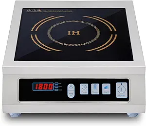 1800 Watts / 120V Induction Cooktop Commercial Countertop Induction Cook... - $240.99