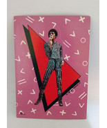 1984 MJJ Productions Michael Jackson Sticker Card Number 13 Mint Music - $24.00