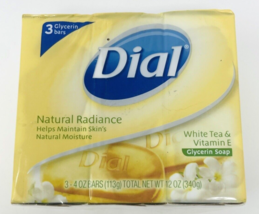 Dial Natural Radiance White Tea Vitamin E Glycerin Soap 3 Bars 4oz - $29.99