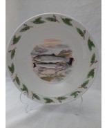 Portmeirion Compleat Angler Fern Bowl Soup Rimmed  8.5&quot; ~ Sea Trout Pattern - £46.42 GBP