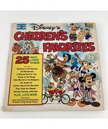 Disney Children&#39;s Favorites Vinyl Record Album Volume I Vintage 1979 Sin... - $54.06 CAD