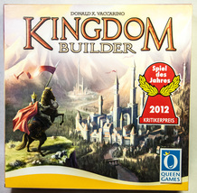 Queen Games Kingdom Builder 2-4 Players Age 8+ Used Multiple Language Card Sets - £19.74 GBP