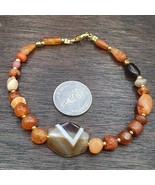 Ancient AFRICAN Yemeni Soleimani Carnelian beaded Bracelet - €96,23 EUR