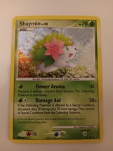 Pokemon 2009 Platinum Shaymin Holo Rare 14/127 Single Trading Card NM - $9.99