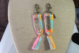 Plunder (New) Back Pack Bling Set - 2 Braded Fobs, &quot;Better Together&quot; (PRI476) - £15.85 GBP