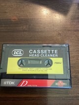 ICL Cassette Head Cleaner Demagnetizer Tape Dry Clean Vintage Restoration - £3.88 GBP
