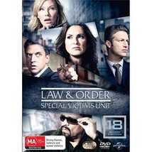 Law and Order: Special Victims Unit Season 18 DVD | Region 4 &amp; 2 - £16.92 GBP