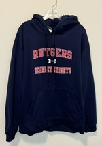 Rutgers Scarlet Knights Hoodie Jacket Adult XL Blue Under Armour Football Coat - $24.74