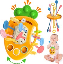 Baby Teething Toys Baby Easter Basket Stuffers Silicone Birthday Gift Montessori - £27.01 GBP