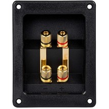 Dayton Audio - Bi-Amp Speaker Terminal Gold Binding Post - $20.95