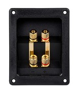 Dayton Audio - Bi-Amp Speaker Terminal Gold Binding Post - £16.47 GBP