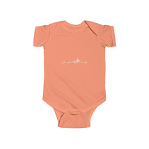 Infant Fine Jersey Bodysuit - Durable and Soft 100% Cotton for Comfort - £19.76 GBP