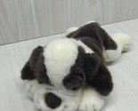 Russ Berrie Gaucho Puppy Dog Plush Brown White  St Bernard lying down sa... - $10.39