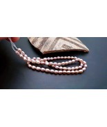 Incredibly Rare AA+ Freshwater Pink Apricot Iridescent Pearls 14.20&quot; Ful... - €29,32 EUR