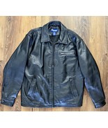 Sig Sauer Sig Tac Leather Jacket With CCW Pockets Fleece Lined Size Med EUC - $230.91 CAD