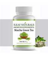 iLeafNaturals Matcha Green Tea – Ceremonial Grade 1000 MG - 60 Veggie Ca... - £15.68 GBP