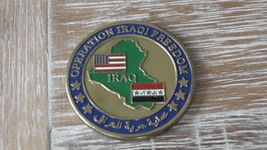 US Armed Forces POW MIA OIF Operation Iraqi Freedom Challenge Coin #D532 - $8.90