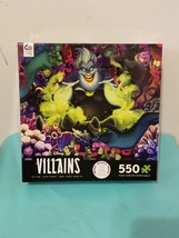 Disney Villains Puzzle 550 Ursula With Poster - £13.42 GBP