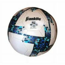 Franklin Sports All Weather Soccer Ball Blue White Black Size 5 - €14,27 EUR