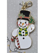 Candy Cane &amp; Snowman Pendants - $236.72 MXN